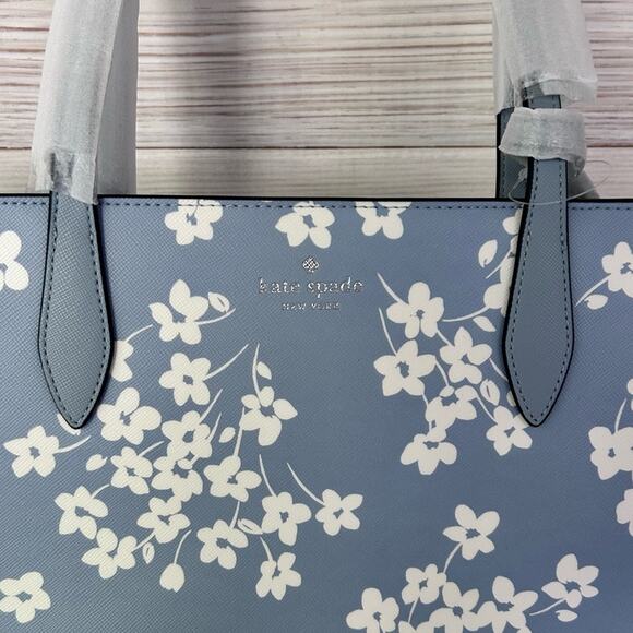 NWT $359 Kate Spade Sweet Flora Tote - Picture 2 of 7